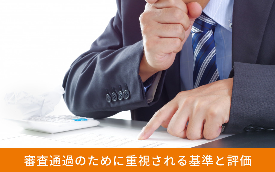 審査通過のために重視される基準と評価