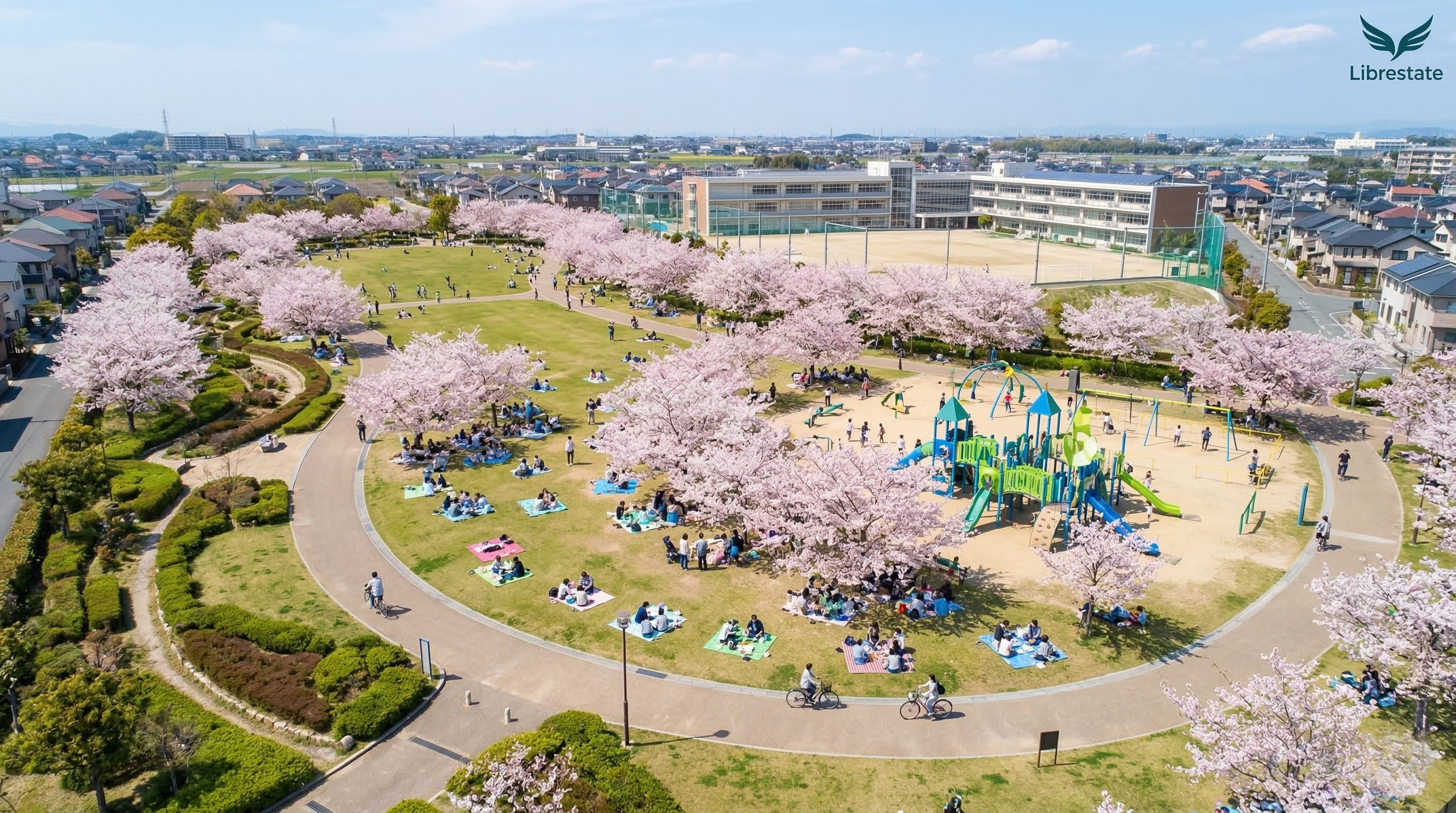 都市と自然のイメージ