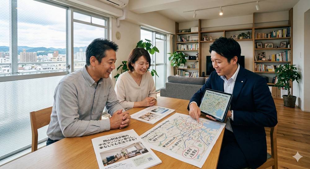 岡山市北区の「ペット可」中古マンション探し究極攻略の画像