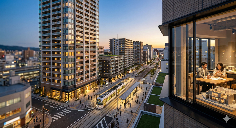 岡山後楽園・旭川周辺で四季を私物化する。眺望自慢の中古マンション選びの画像