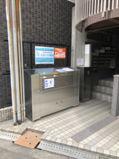 ダストボックス設置工事の画像