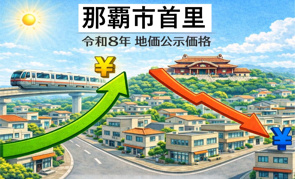 令和8年(2026年）　地価公示価格　那覇市首里一覧の画像