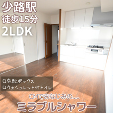 CMでおなじみの...ミラブルシャワー設置！【NLC豊中グリーンプレイスⅢ】の画像