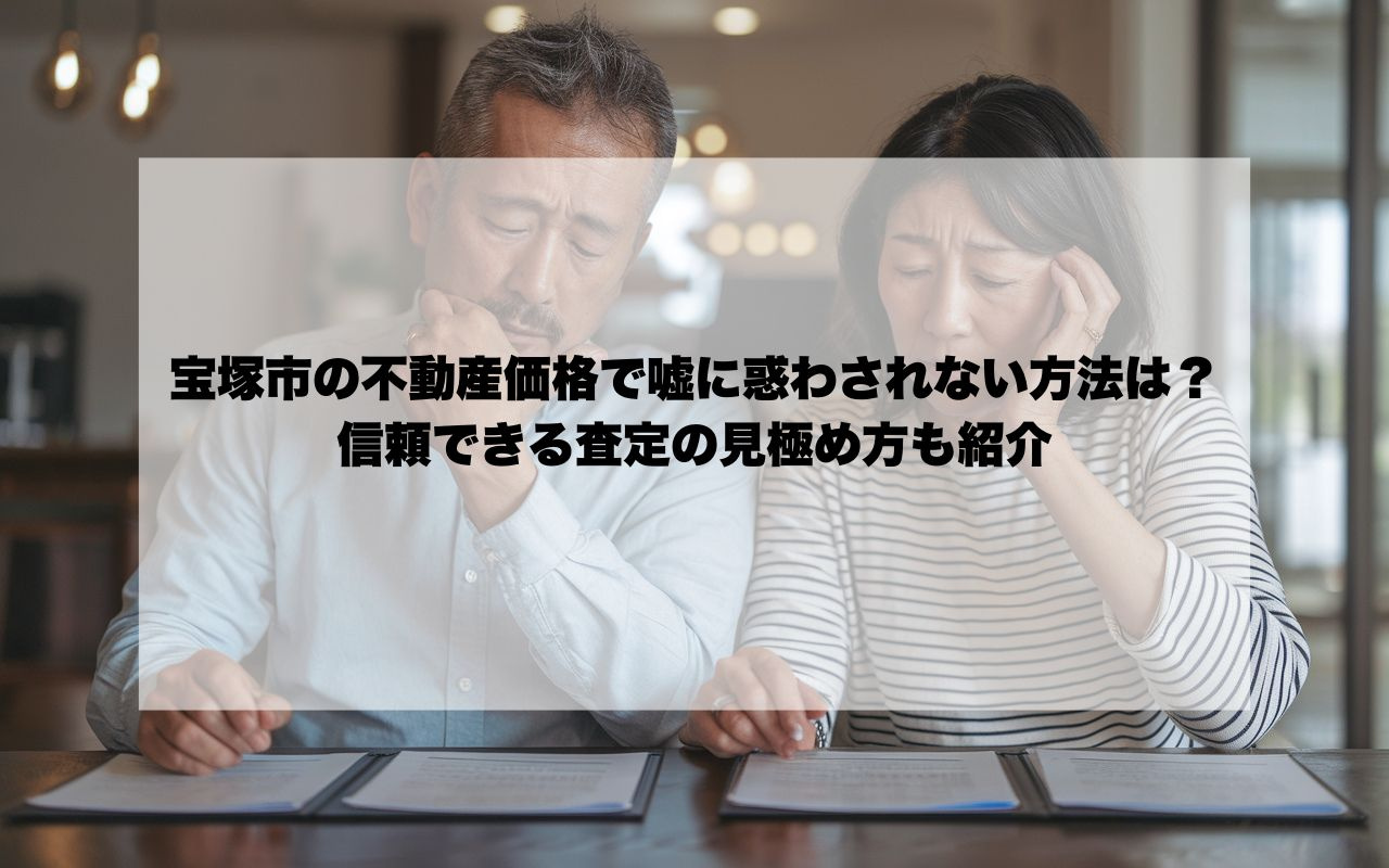 宝塚市の不動産価格で嘘に惑わされない方法は？信頼できる査定の見極め方も紹介の画像