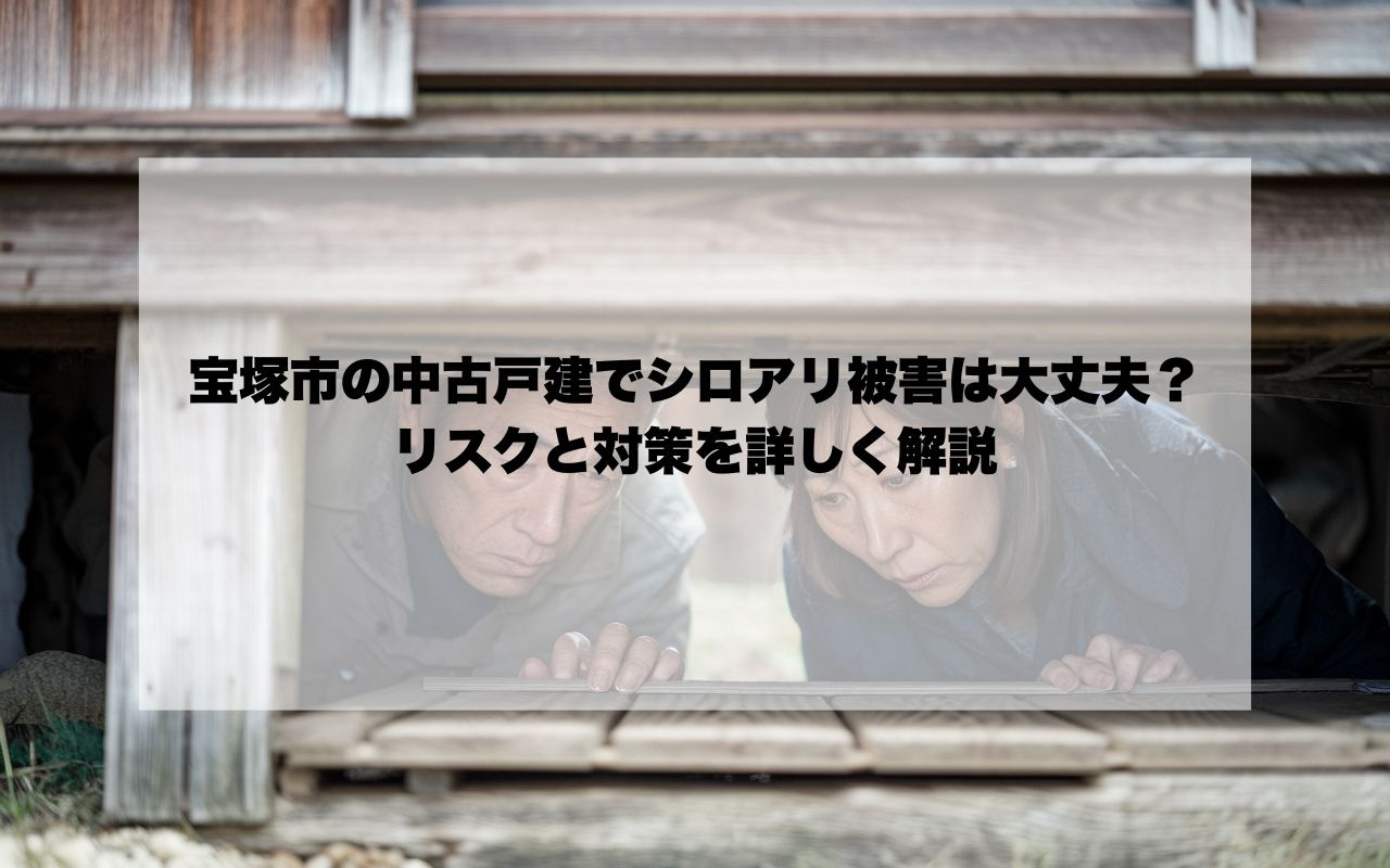 宝塚市の中古戸建でシロアリ被害は大丈夫？リスクと対策を詳しく解説の画像