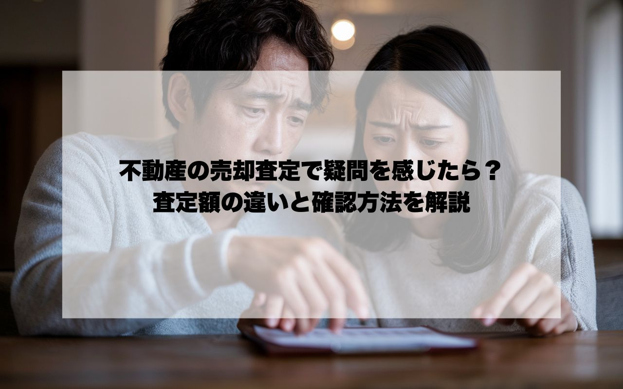 不動産の売却査定で疑問を感じたら?査定額の違いと確認方法を解説の画像
