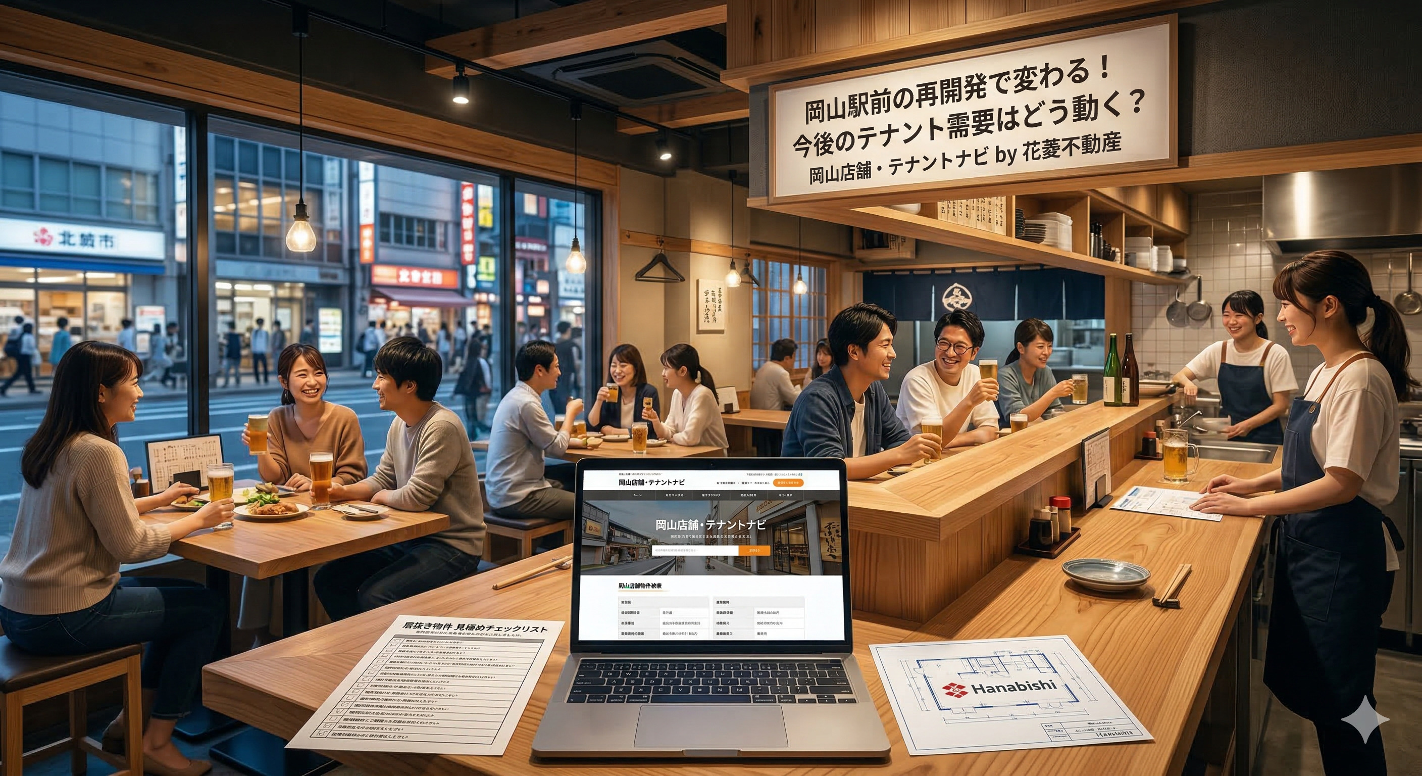 岡山駅前の再開発で変わる！今後のテナント需要はどう動く？の画像
