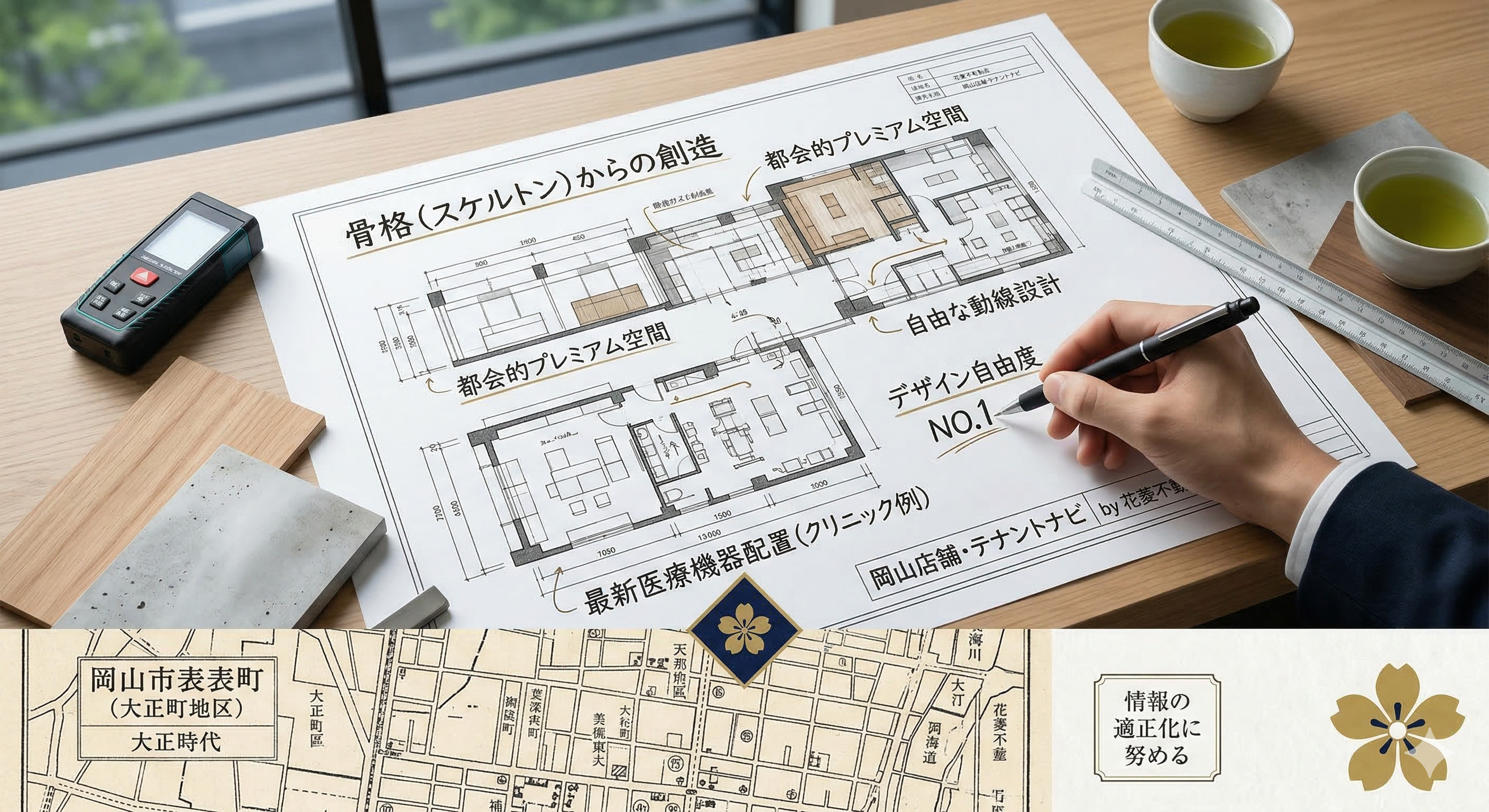 Web非公開物件はどうすれば見つかる？岡山のテナント探しの裏側の画像