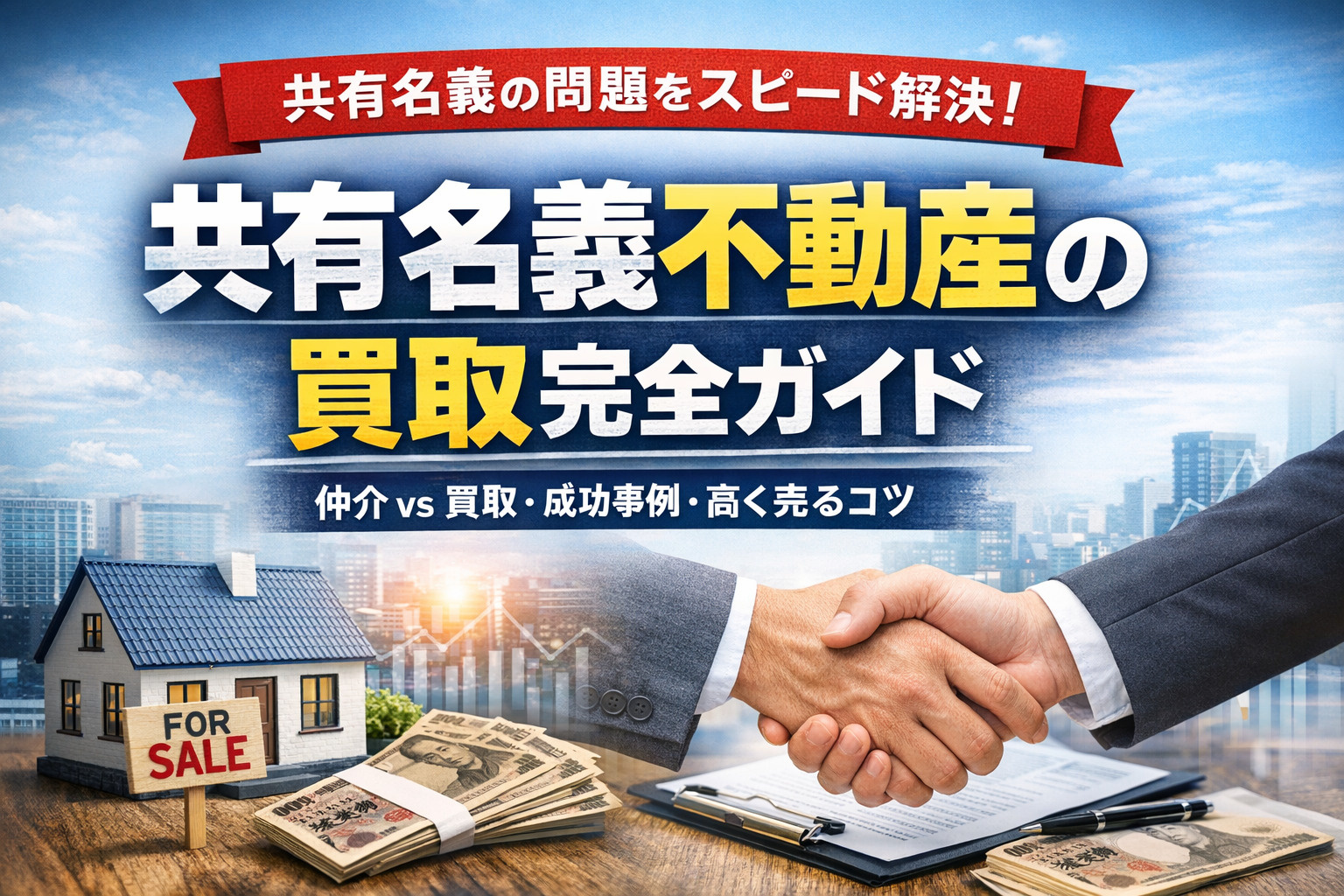 【2026年最新版】足立区で共有名義不動産を買取で売却する完全ガイド  トラブル回避・相場・即現金化のポイントまでプロが解説｜不動産のみらいの画像