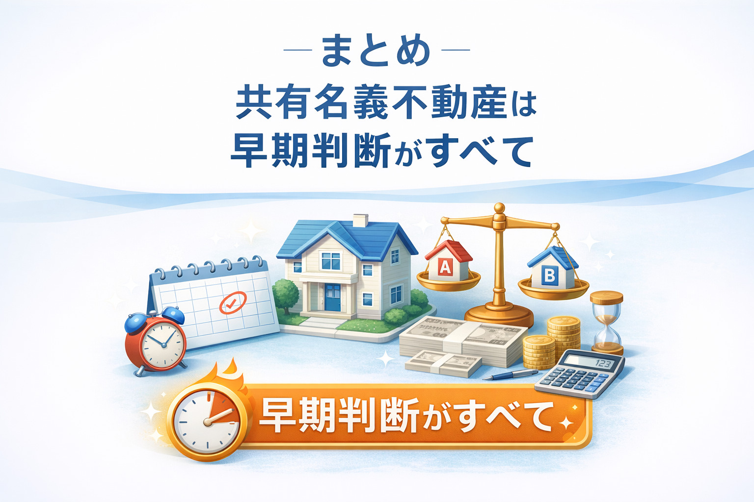 共有名義不動産 売却まとめ