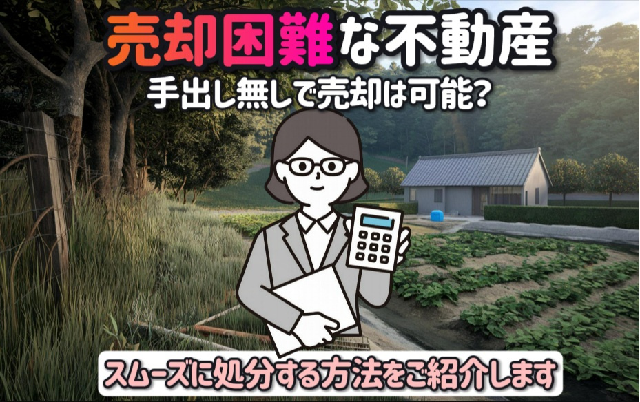 売却困難な不動産を手出し無しで売却は可能？スムーズに処分する方法をご紹介の画像