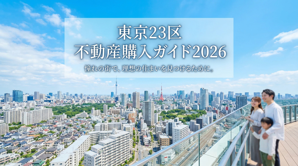 東京23区 不動産購入ガイド2026の画像