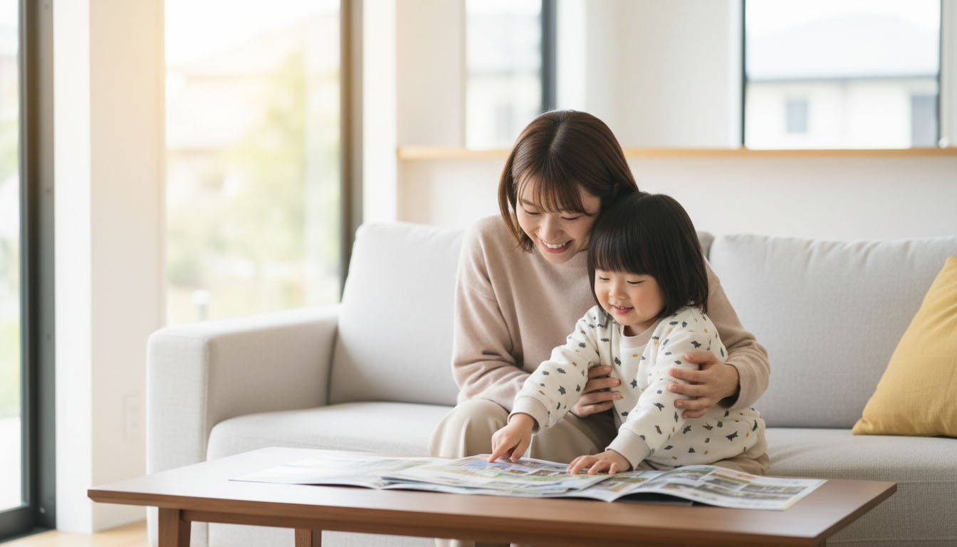 西宮で安心子育て！ひとり親向けの住宅ローンと住まい選びの画像