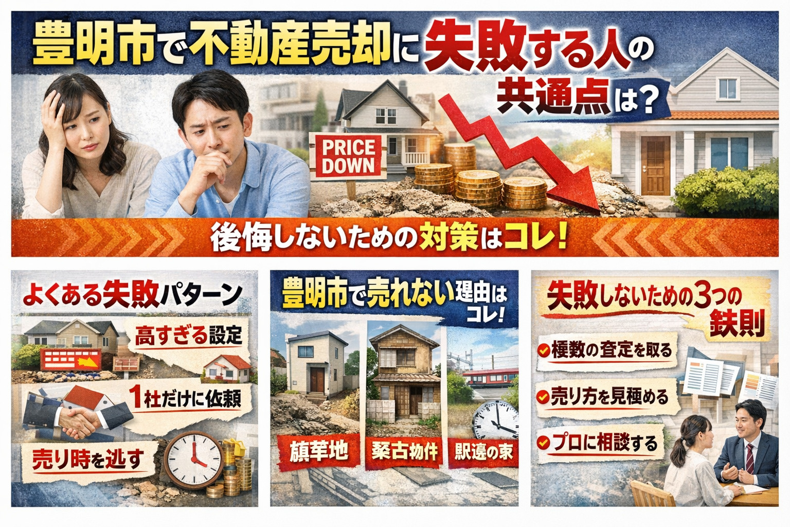 【2026年版】豊明市で不動産売却に失敗する人の共通点とは？後悔しないための全知識の画像