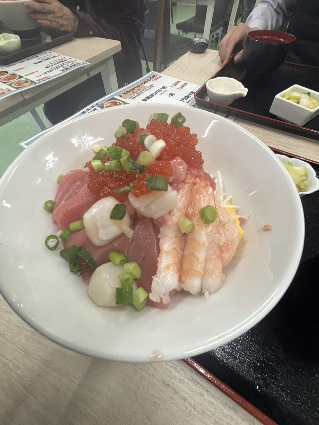 待望の海鮮丼＾＾の画像