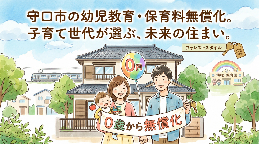 守口市の幼児教育・保育料の無償化についての画像
