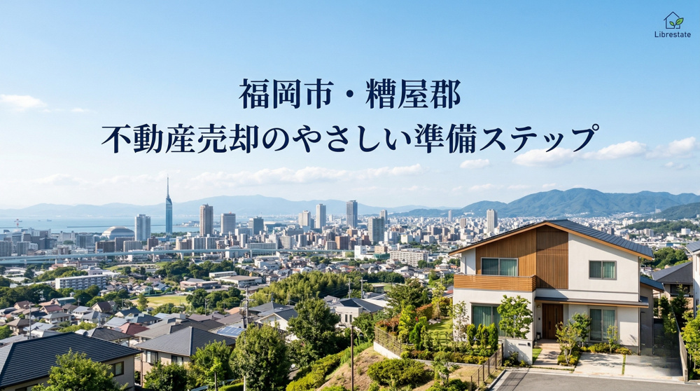 はじめての不動産売却｜福岡市・糟屋郡で失敗しない準備ステップの画像
