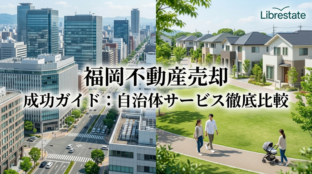 福岡市・糟屋郡の不動産売却｜自治体サービス比較で高値売却を実現の画像