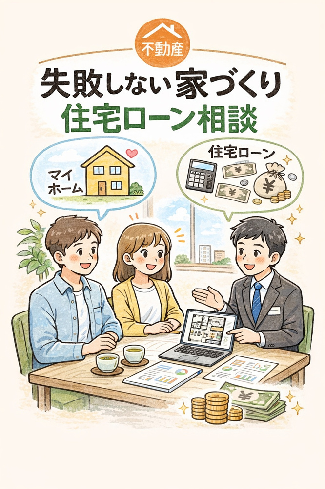 マイホームを手に入れる順序は何から始めるべき？借入れ額の目安も押さえようの画像
