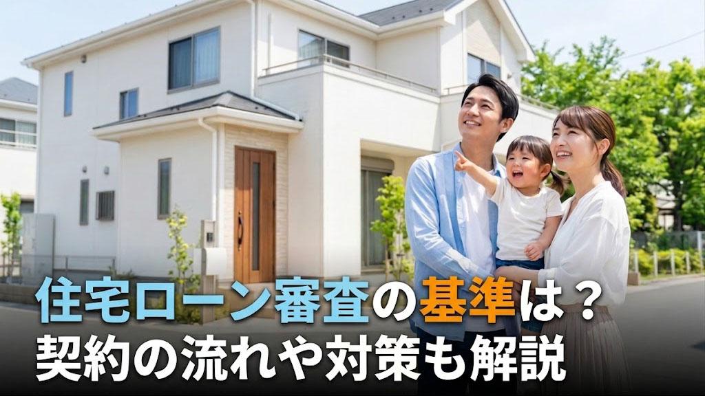 住宅ローン審査の基準は？契約の流れや対策も解説の画像