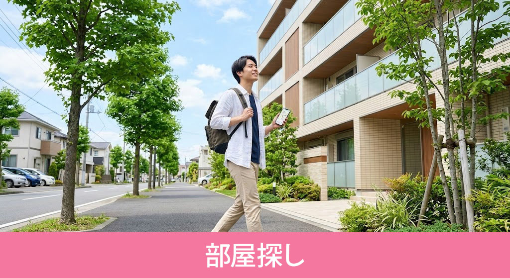 家賃を抑えるための部屋探し
