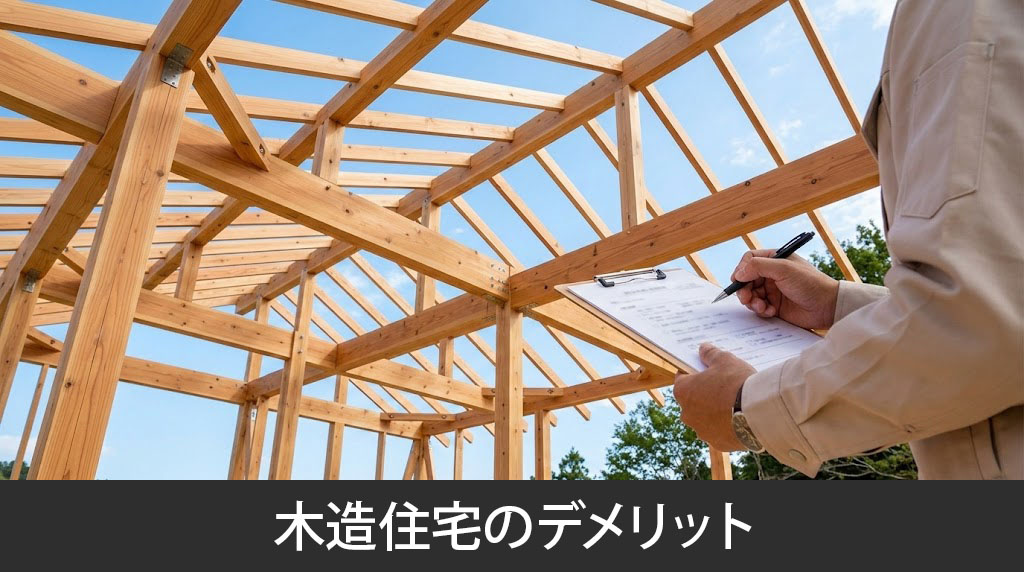 知っておきたい木造住宅のデメリット