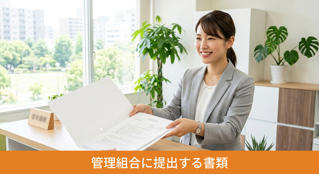 管理組合に提出する書類