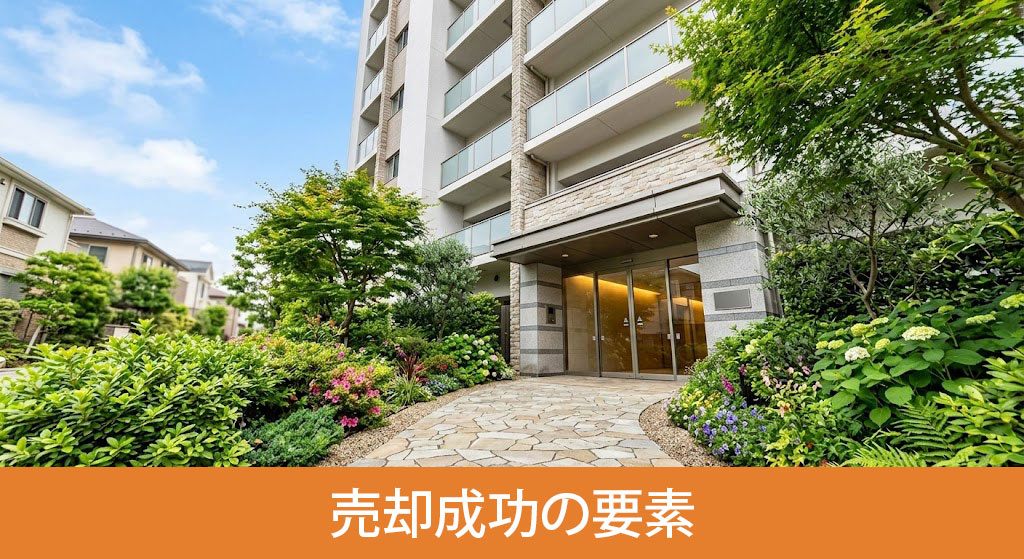 間取り以外にも注目したい売却成功の要素