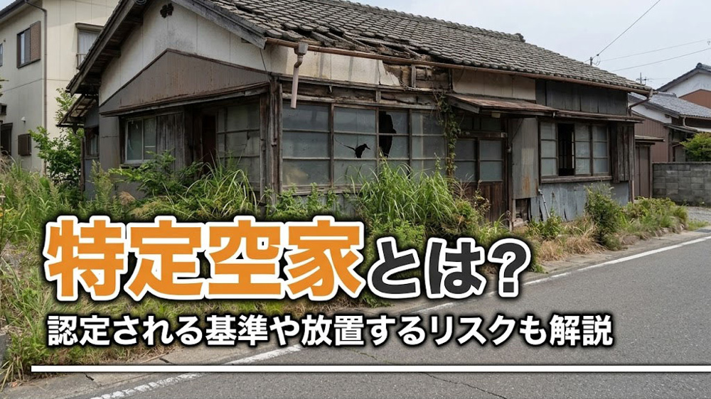 特定空家とは？認定される基準や放置するリスクも解説の画像