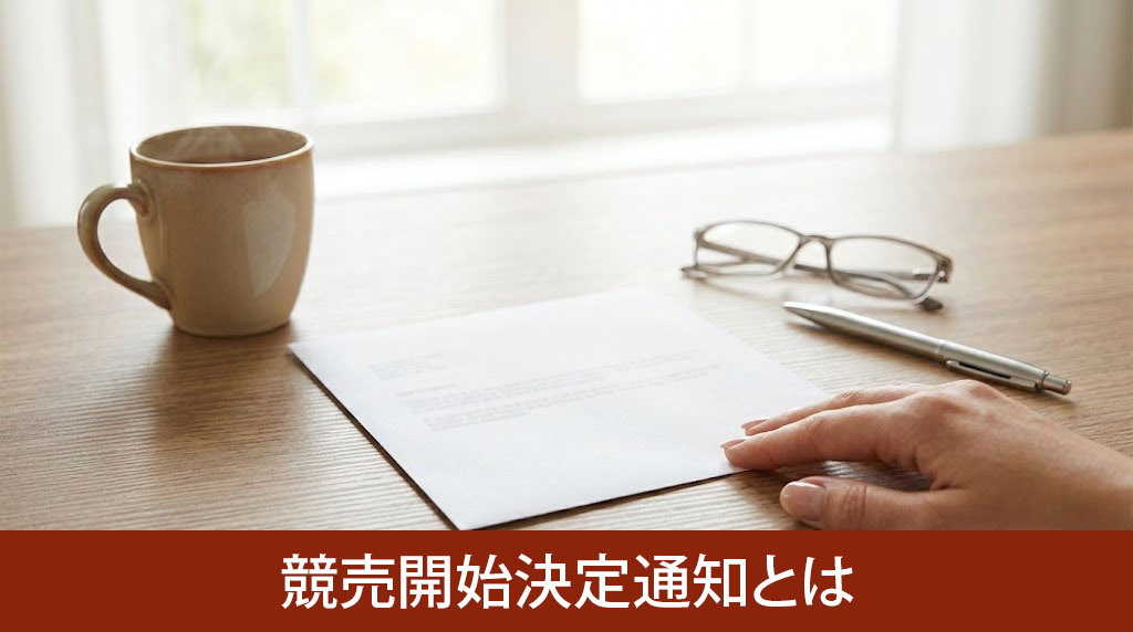 競売開始決定通知とは
