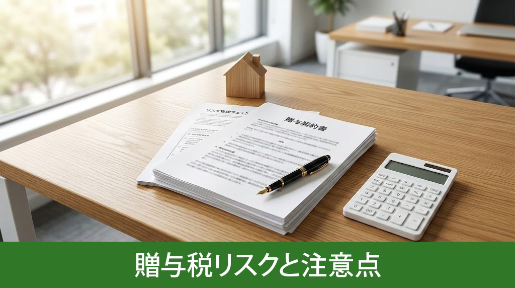 持分割合を決める際の贈与税リスクと注意点