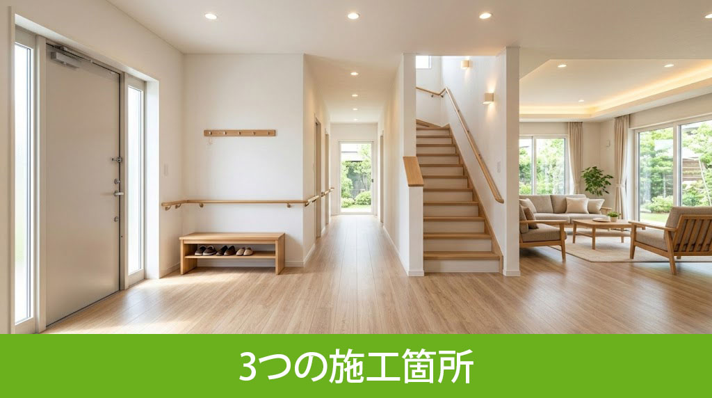 老後のリフォームで優先すべき3つの施工箇所