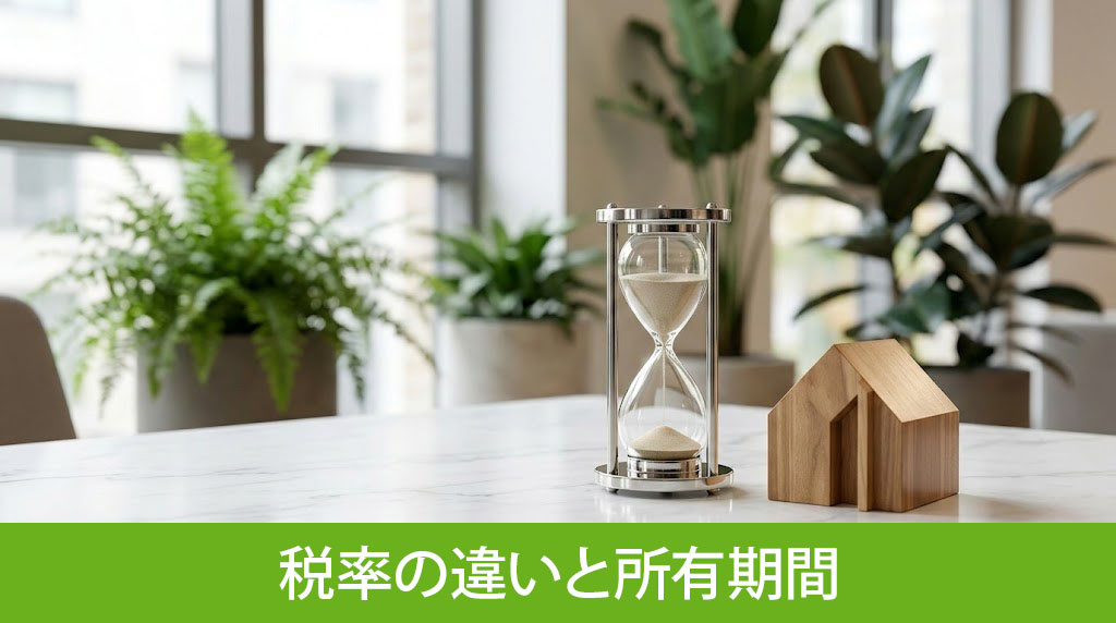 長期譲渡と短期譲渡における税率の違いと所有期間