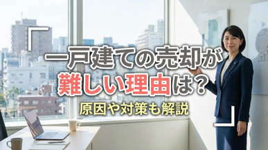 一戸建ての売却が難しい理由は？原因や対策も解説の画像