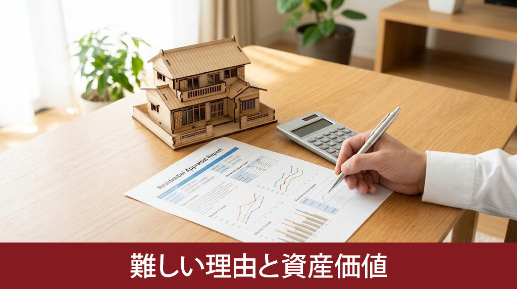 一戸建ての売却が難しい理由と資産価値