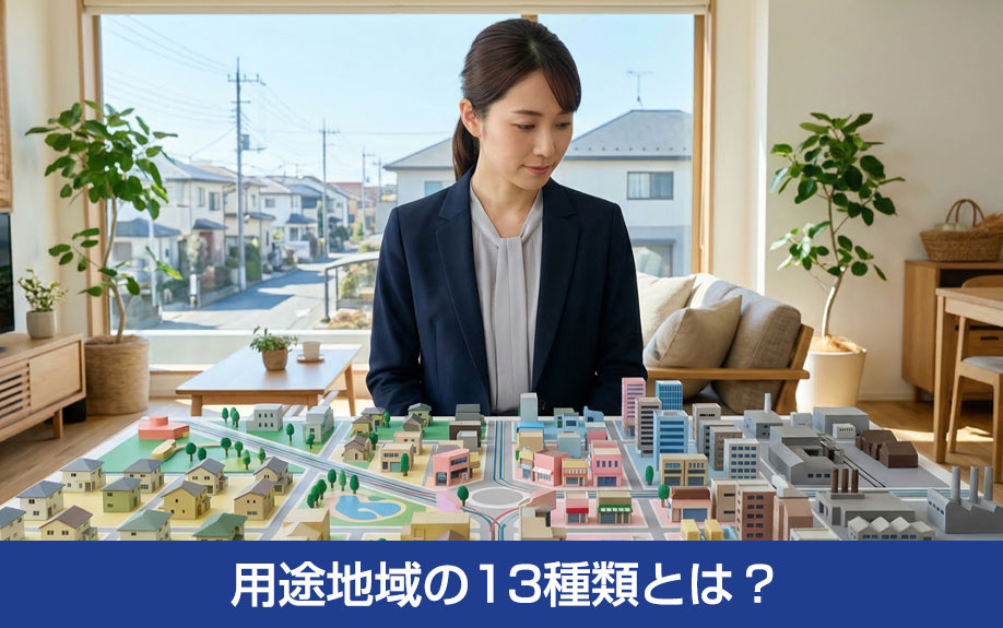 用途地域の13種類とは？理解して土地選びに役立てよう