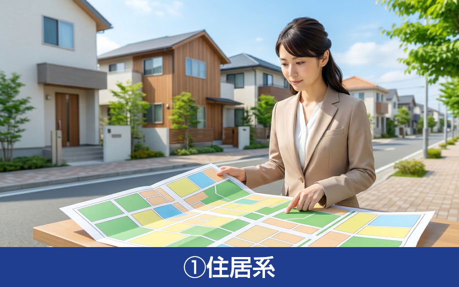 用途地域の種類①住居系