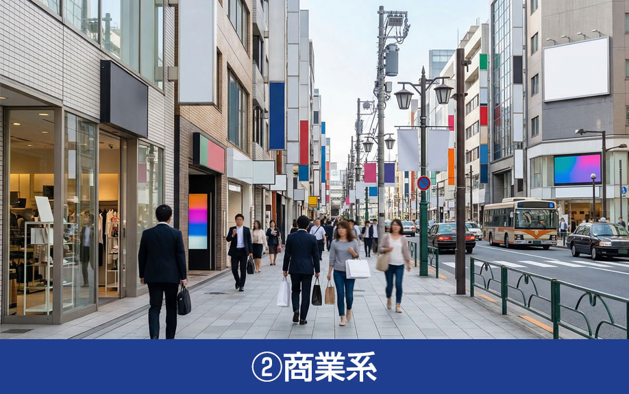 用途地域の種類②商業系