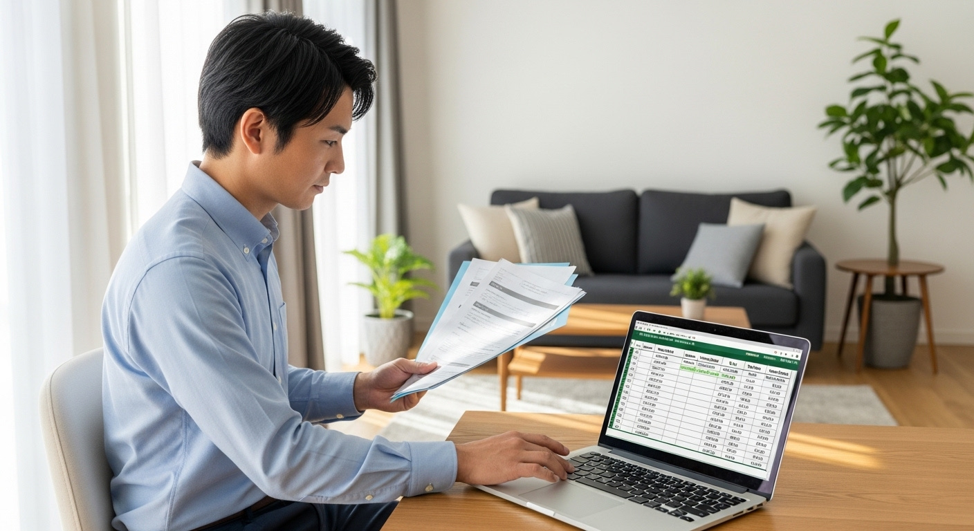  不動産売却の税金をエクセルで管理する方法！テンプレ付きで解説の画像