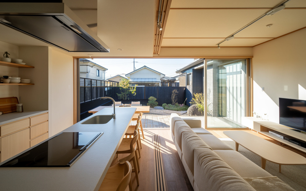 秦野市堀山下で新築を探すご家族へ！長期優良住宅と仲介手数料無料ペニンシュラタイプキッチンの選び方の画像