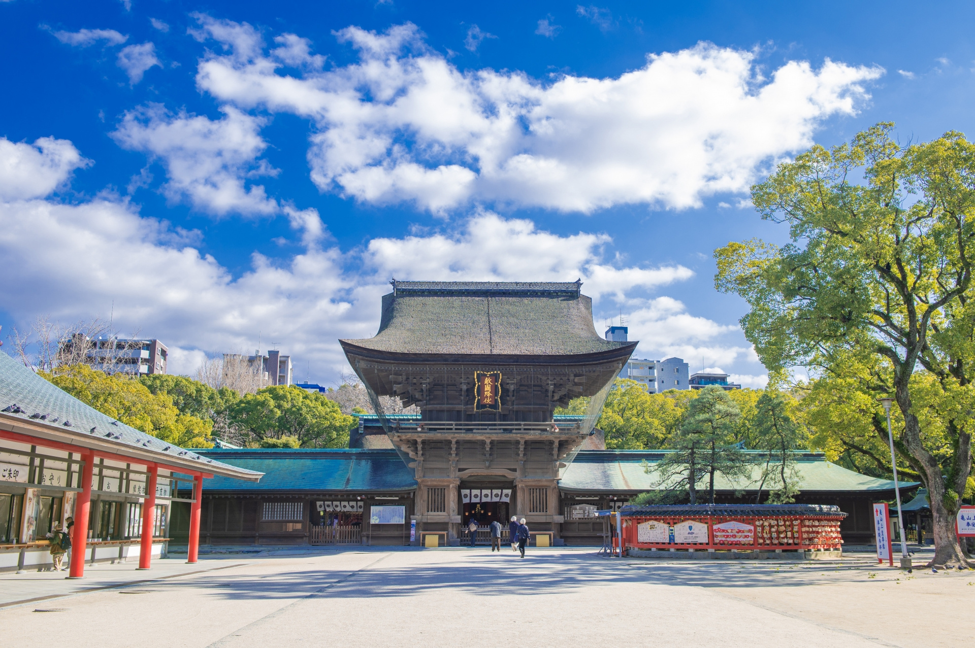 福岡市東区の筥崎宮周辺
