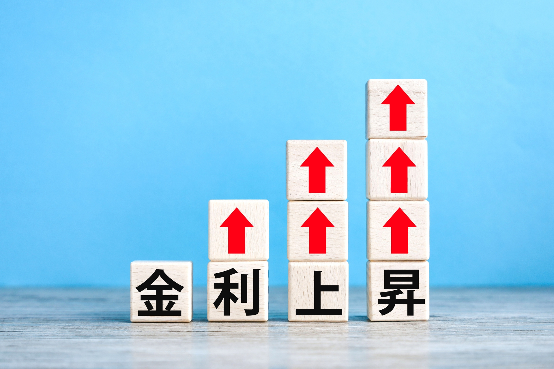 金利上昇のイメージグラフ