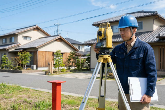 土地の分筆の流れ