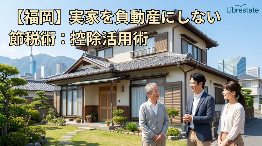 福岡の実家を負動産にしない節税術：控除活用術｜福岡市・糟屋郡で不動産売却をお考えなら株式会社リブレステート