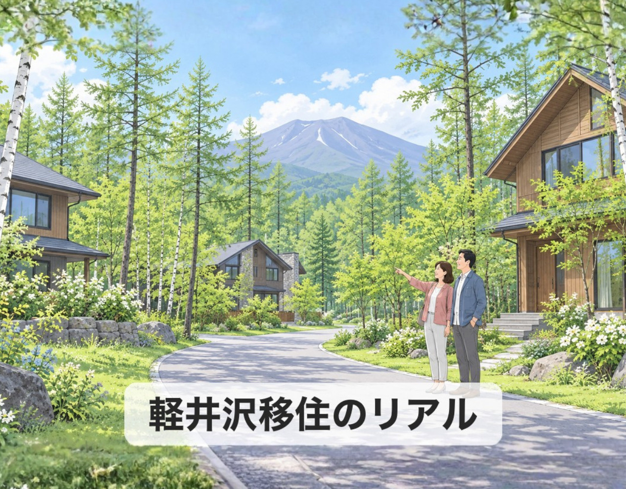 軽井沢移住の現実2026｜メリット・デメリットと移住前の判断ポイントの画像