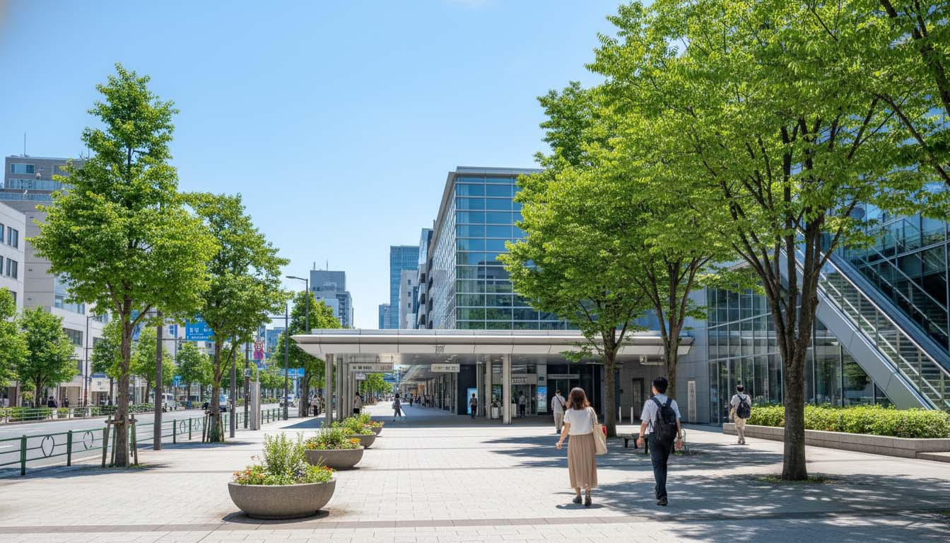 JR芦屋駅周辺など、利便性が高く賃貸需要が絶えない阪神間の街並みイメージ