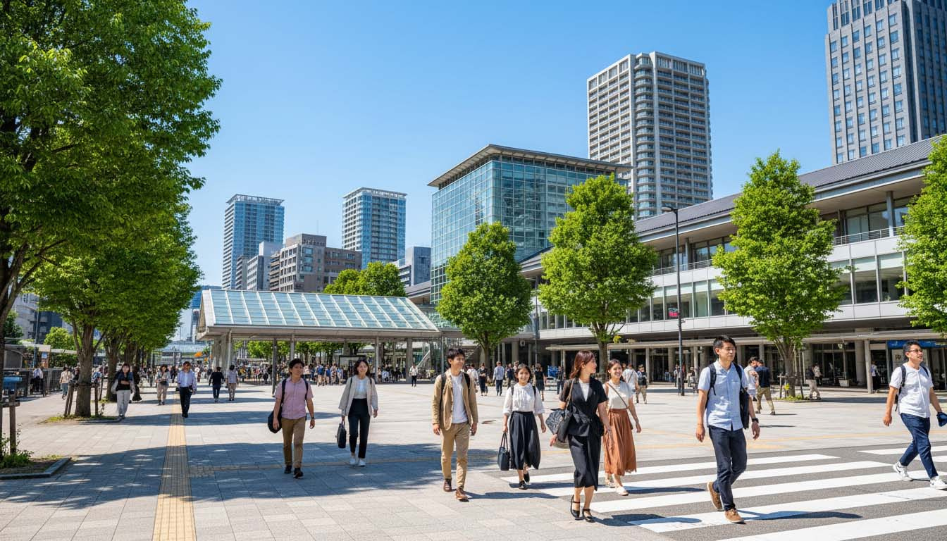 阪急西宮ガーデンズ周辺や芦屋の駅前など、安定した賃貸需要を生み出す活気ある街並み