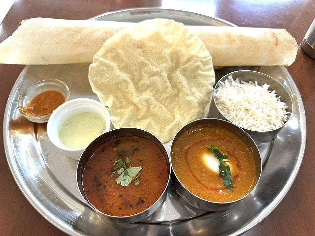 南インド料理にチャレンジ( ｀ー´)ノの画像