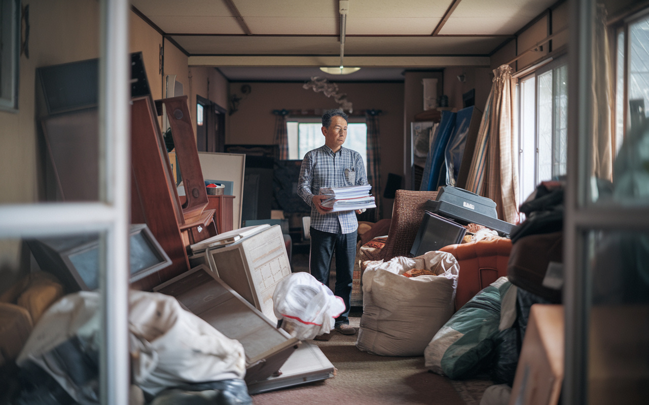 金沢市で一戸建て売却を検討中の方へ！残置物や粗大ごみの片付け方と進め方のポイントの画像