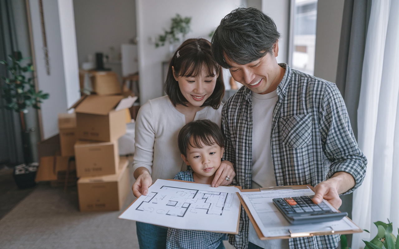 西宮市でファミリー向け賃貸を探す人必見！仲介手数料を抑えて初期費用を賢く節約する方法の画像